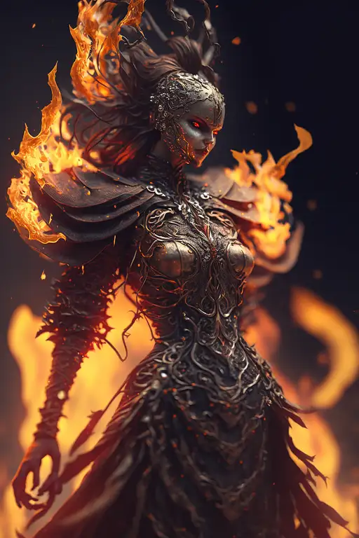 VisionFX artwork preview showcasing AI-generated visual content