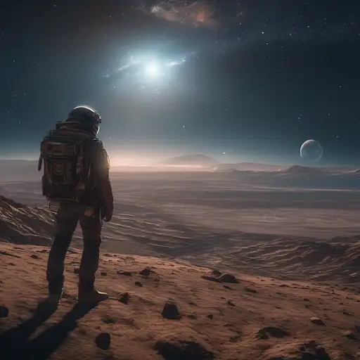 VisionFX artwork preview showcasing AI-generated visual content
