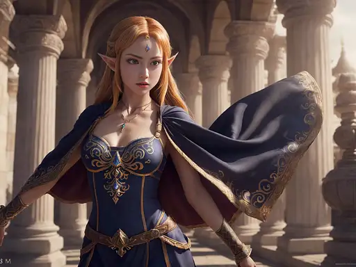 VisionFX artwork preview showcasing AI-generated visual content