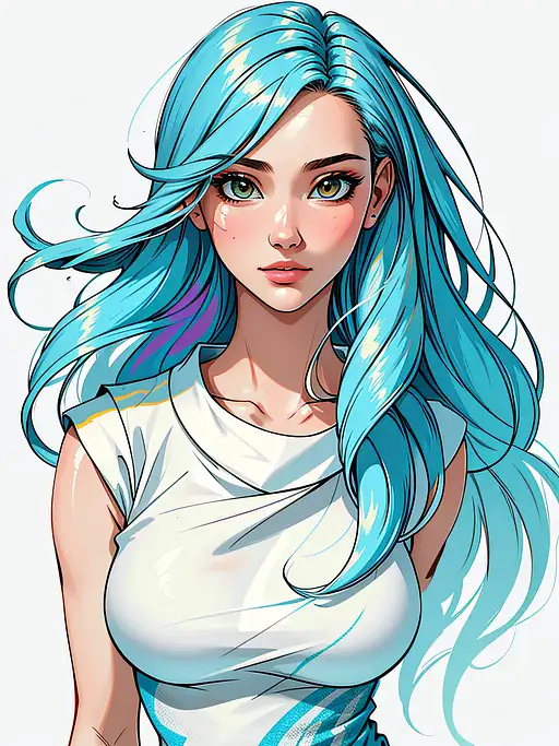 VisionFX artwork preview showcasing AI-generated visual content