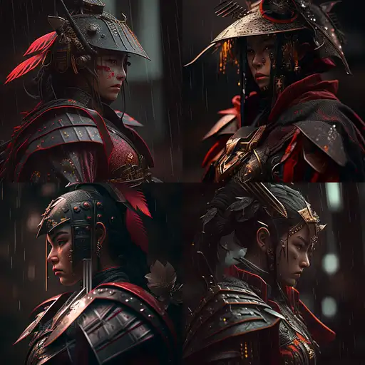 VisionFX artwork preview showcasing AI-generated visual content