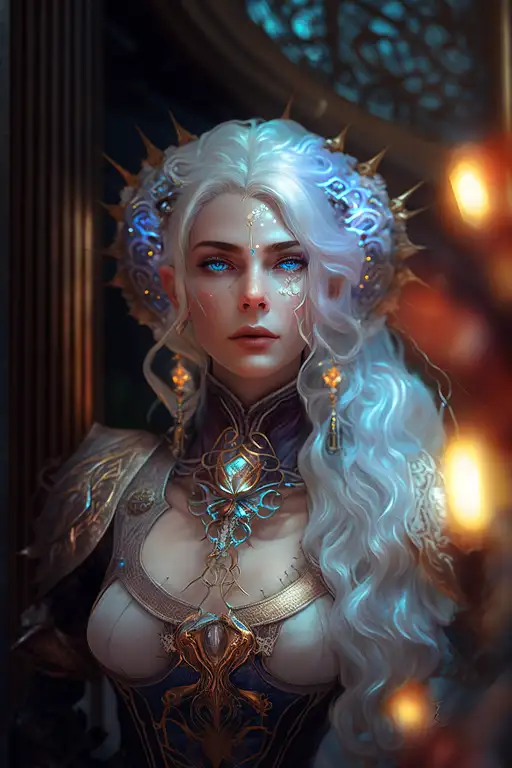 VisionFX artwork preview showcasing AI-generated visual content