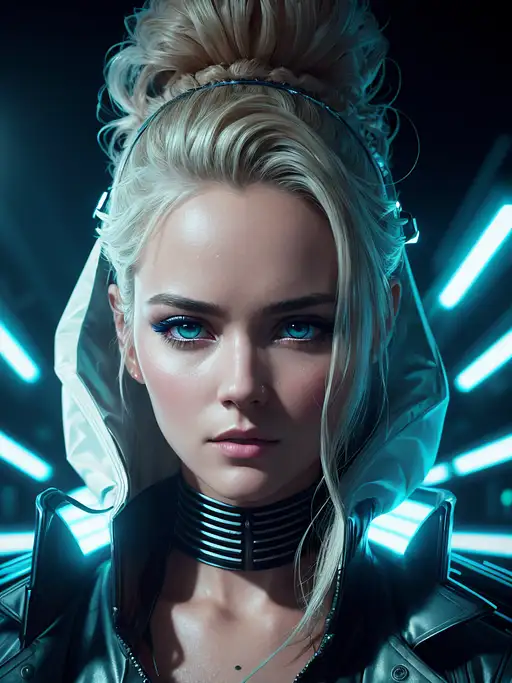 VisionFX artwork preview showcasing AI-generated visual content