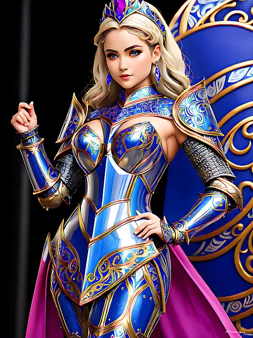 VisionFX artwork preview showcasing AI-generated visual content