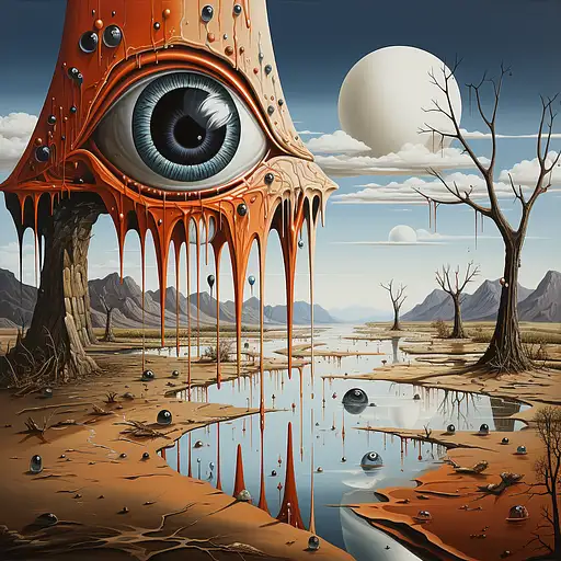 VisionFX artwork preview showcasing AI-generated visual content