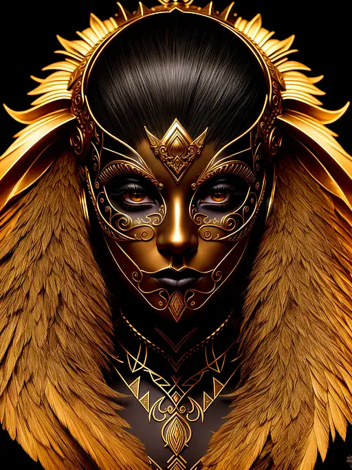 VisionFX artwork preview showcasing AI-generated visual content