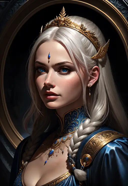 VisionFX artwork preview showcasing AI-generated visual content