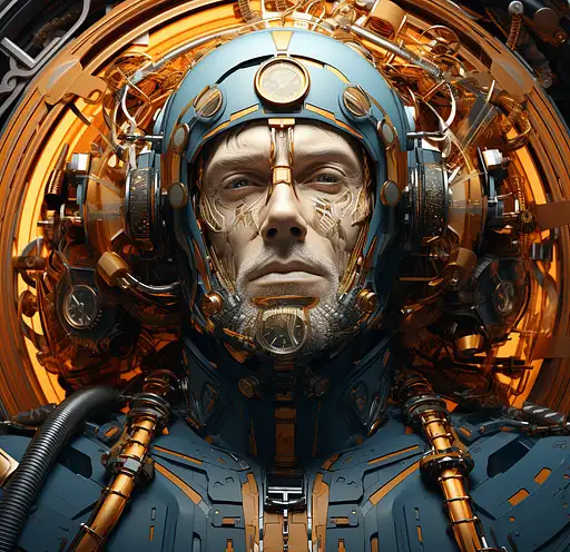 VisionFX artwork preview showcasing AI-generated visual content